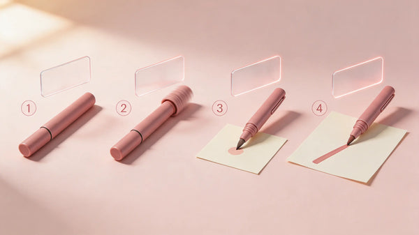 Comment utiliser un feutre acrylique étape par étape