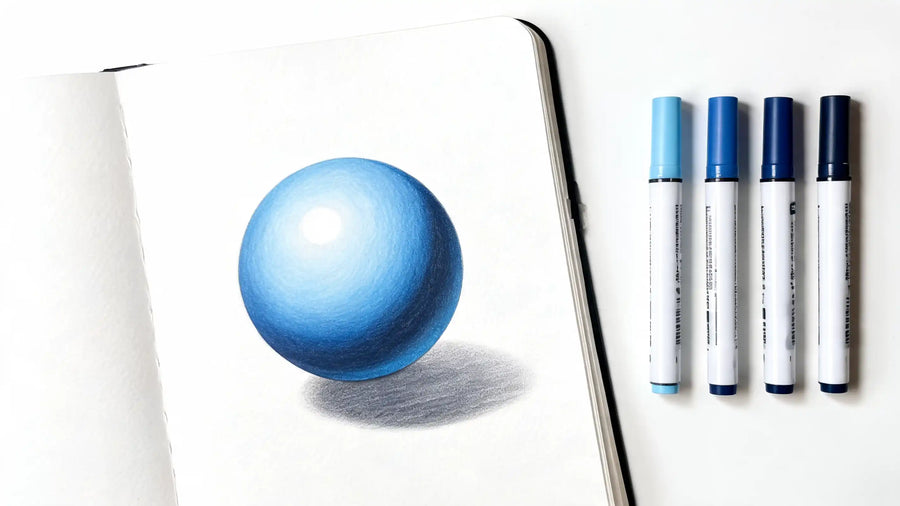 Comment Faire Des Ombres Au Marqueur Acrylique