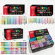 marqueur-acrylique-lunivers-set-120-couleurs - Feutre Acrylique