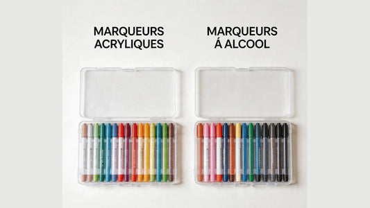 Feutre Acrylique vs Alcool : Quelle Différence ?