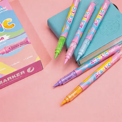Le_Pastel_24_Marqueurs_3 - Feutre Acrylique