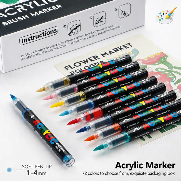 Marqueur_Acrylique_zoom - Feutre Acrylique