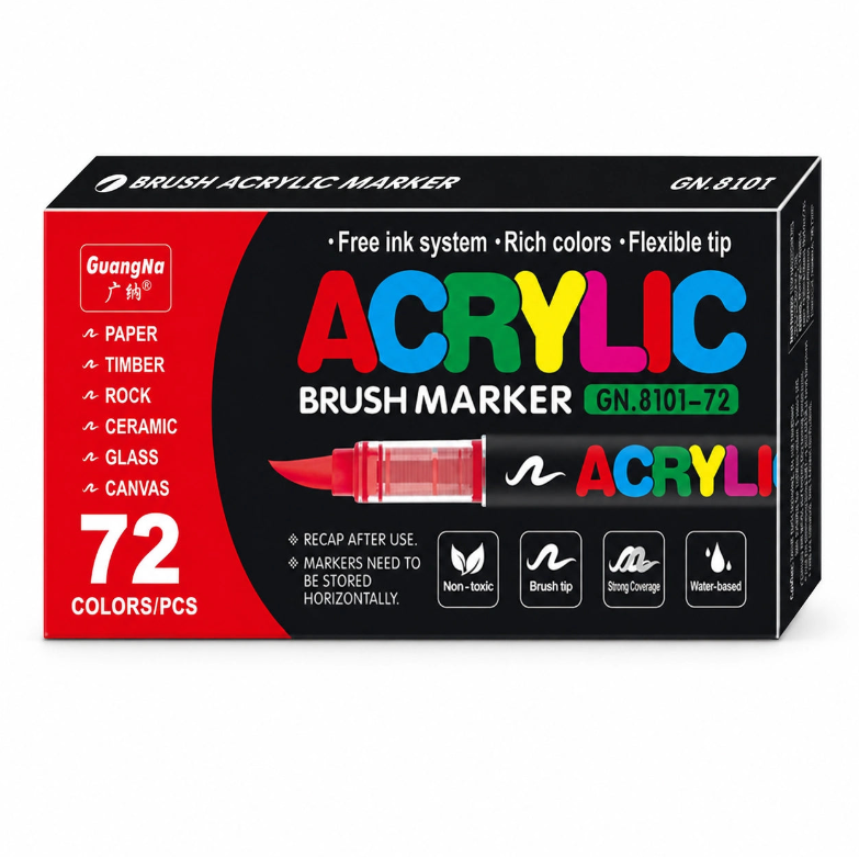 Marqueur Acrylique Le Pro 12 à 72 Couleurs