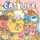 Livre de coloriage chats pour adulte - image produit