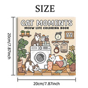 Livre de coloriage chats pour adulte - image produit