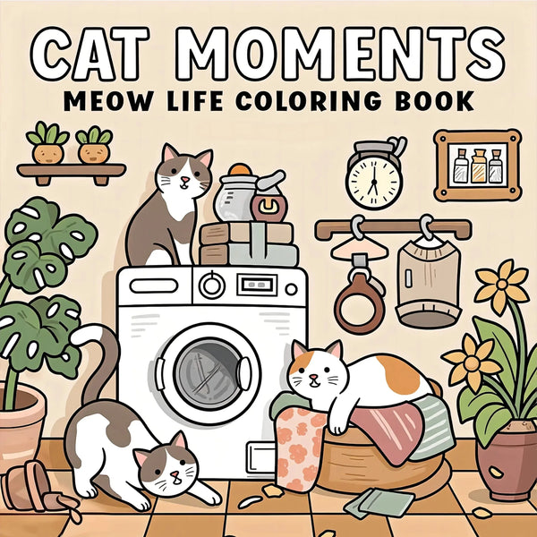 Livre de coloriage chats pour adulte - image produit