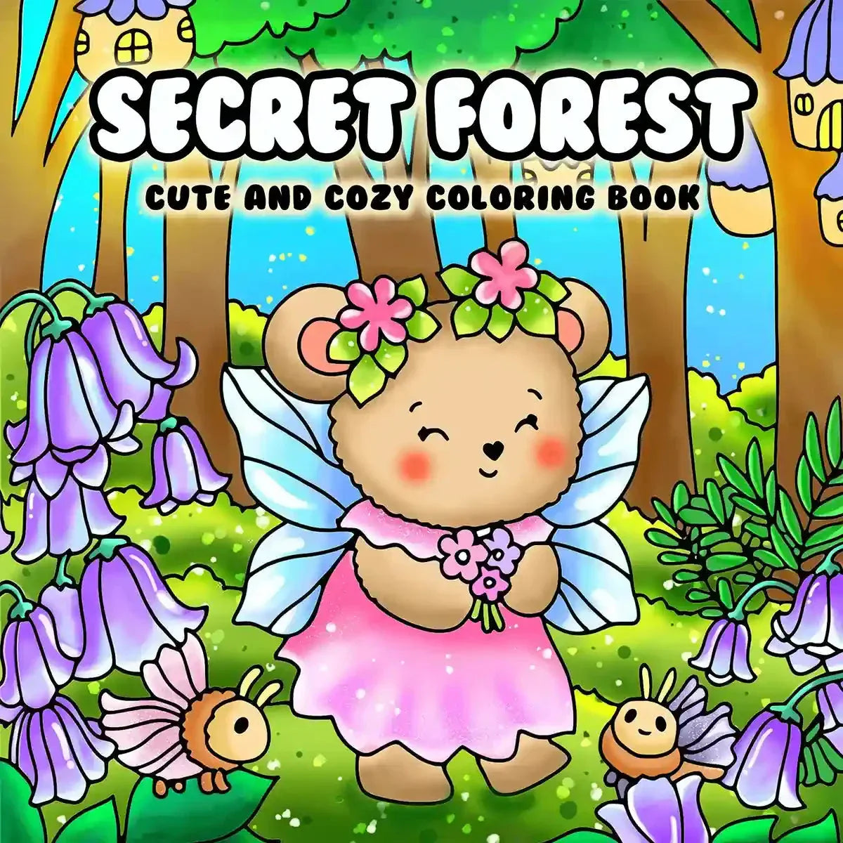 livre-coloriage-jardins-secrets-feutres-acryliques-2 - Feutre Acrylique