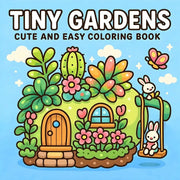 Livre de coloriage jardins pour adulte - image produit