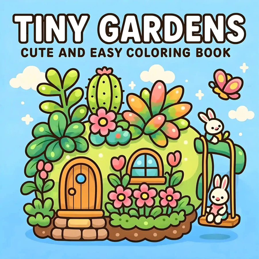 Livre de coloriage jardins pour adulte - image produit