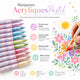 Feutres acryliques par thèmes 12 couleurs - image produit