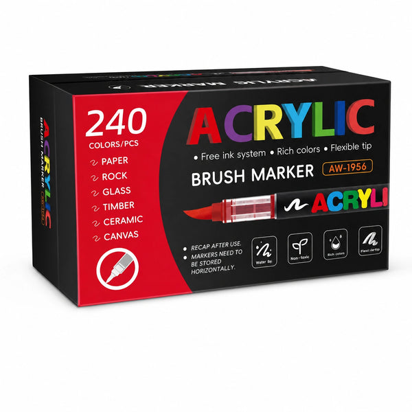 Marqueur Acrylique L'Univers 120 à 288 Couleurs