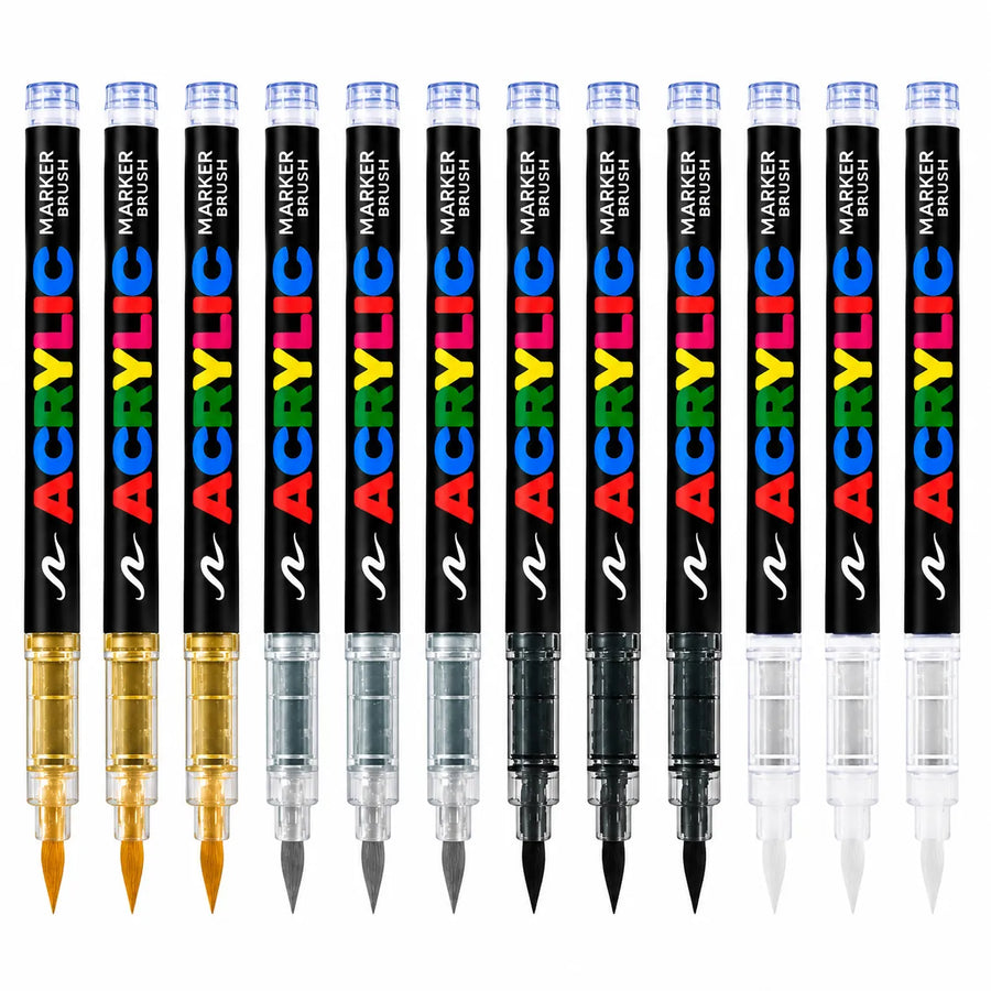 Marqueur Acrylique Le Pro 12 à 72 Couleurs - Feutre Acrylique