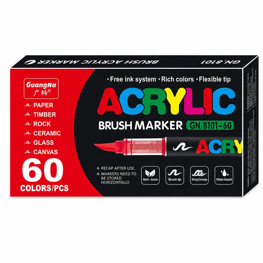 Marqueur Acrylique Le Pro 12 à 72 Couleurs - Feutre Acrylique