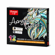 Feutres double pointe acryliques 12 à 60 couleurs - image produit
