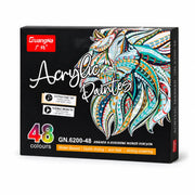 Feutres double pointe acryliques 12 à 60 couleurs - image produit