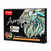 Feutres double pointe acryliques 12 à 60 couleurs - image produit