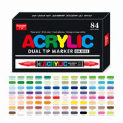 Feutres double pointe acryliques 36 à 168 couleurs - image produit