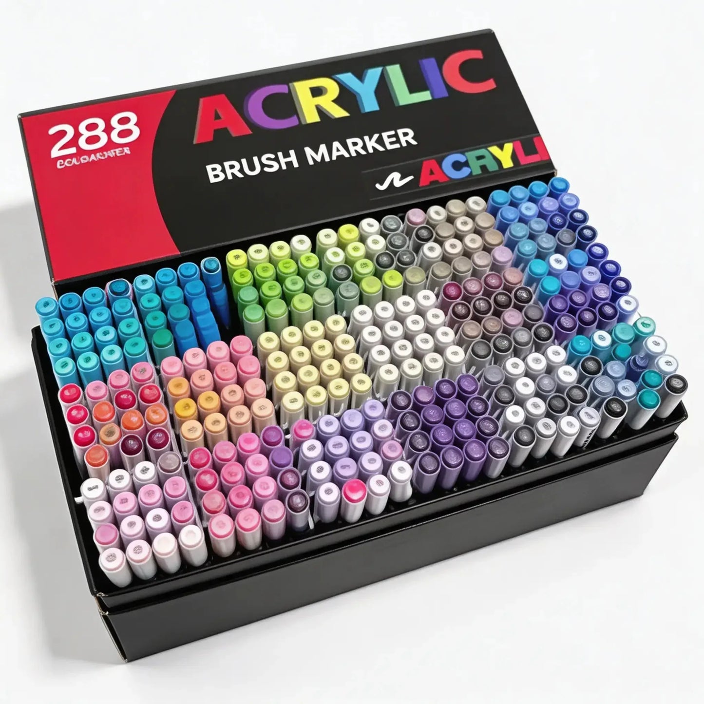 marqueur-acrylique-lunivers-pointe-pinceau-detail - Feutre Acrylique