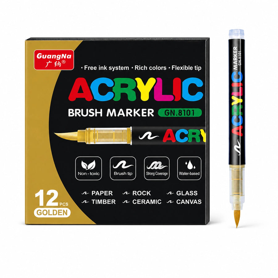 Marqueur Acrylique Le Pro 12 à 72 Couleurs - Feutre Acrylique
