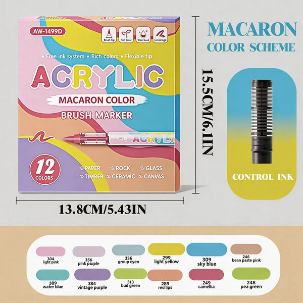 marqueur-acrylique-serie-speciale-set-camaieu-bleu_2165c4ff-9b84-439a-95bc-571306244894 - Feutre Acrylique