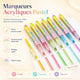 Feutres acryliques par thèmes 12 couleurs - image produit