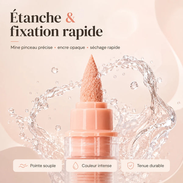 Feutres acryliques tons chair et pastel 24 couleurs - image produit