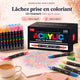 Feutres double pointe acryliques 36 à 168 couleurs - image produit