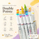 Feutres double pointe acryliques 60 à 168 couleurs - image produit