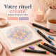 Feutres double pointe acryliques 12 à 60 couleurs - image produit